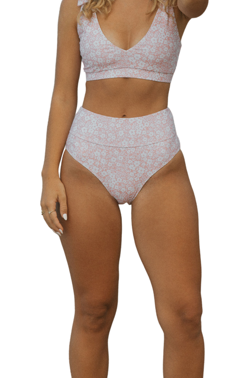 Blush High Waisted Bottoms