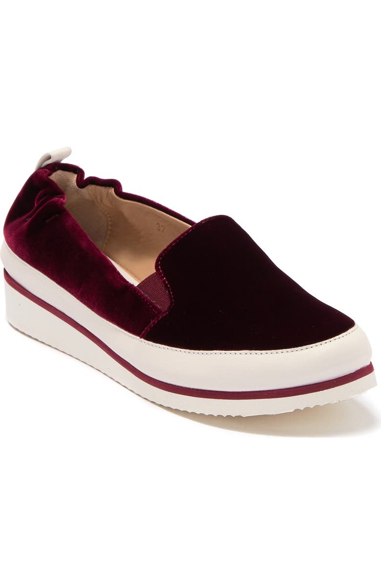 Ron White Nell Velvet Slip-On Shoe, Main, color,