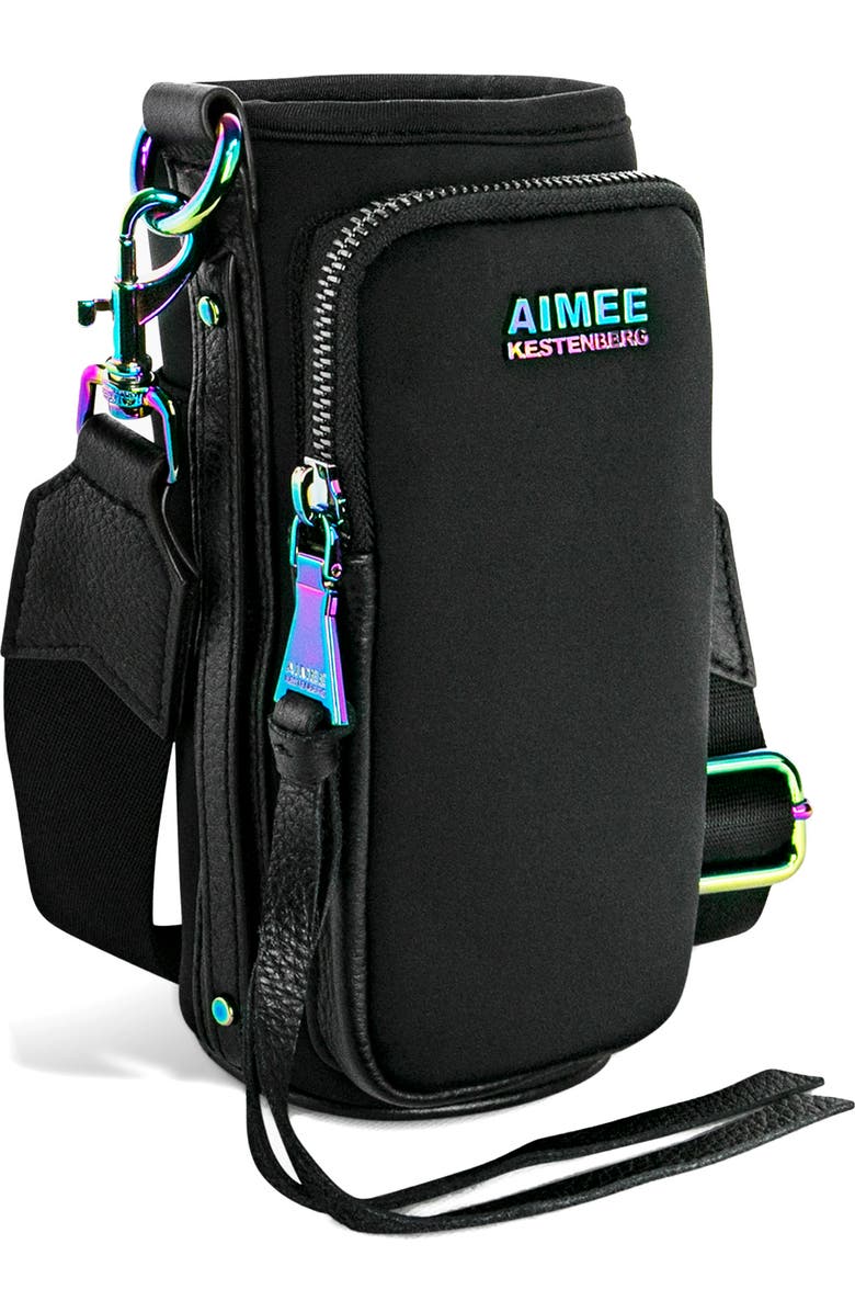 AIMEE Kestenberg On Top of the World Water Bottle Bag, Alternate, color,