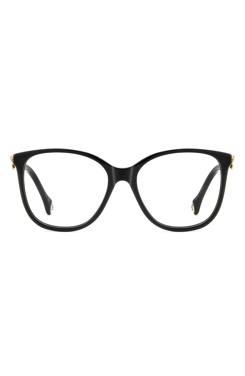 Carolina Herrera 55mm Square Optical Glasses, Main, color, 