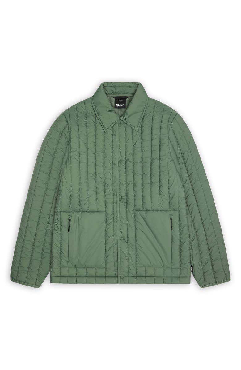 Rains Banja Liner Overshirt, Alternate, color, Well