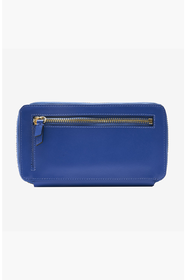 Joy Double Zip Wallet, Alternate, color, Iris