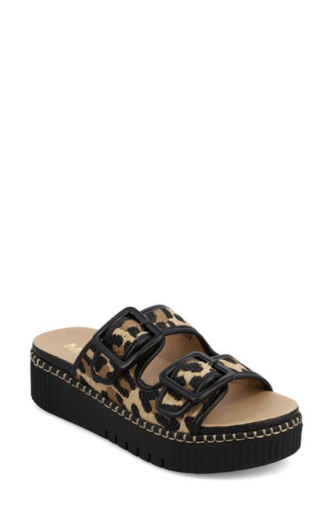 Jimenna Buckle Strap Platform Sandal (Women)