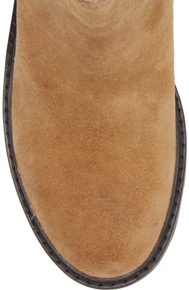 Madewell The Gwenda Platform Ankle Boot, Alternate, color, Toffee