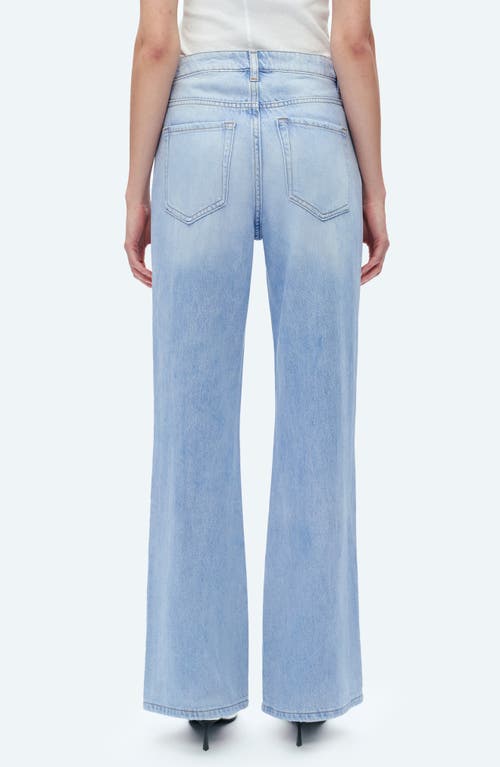 Bayeas Ripped High Waist Wide Leg Jeans
