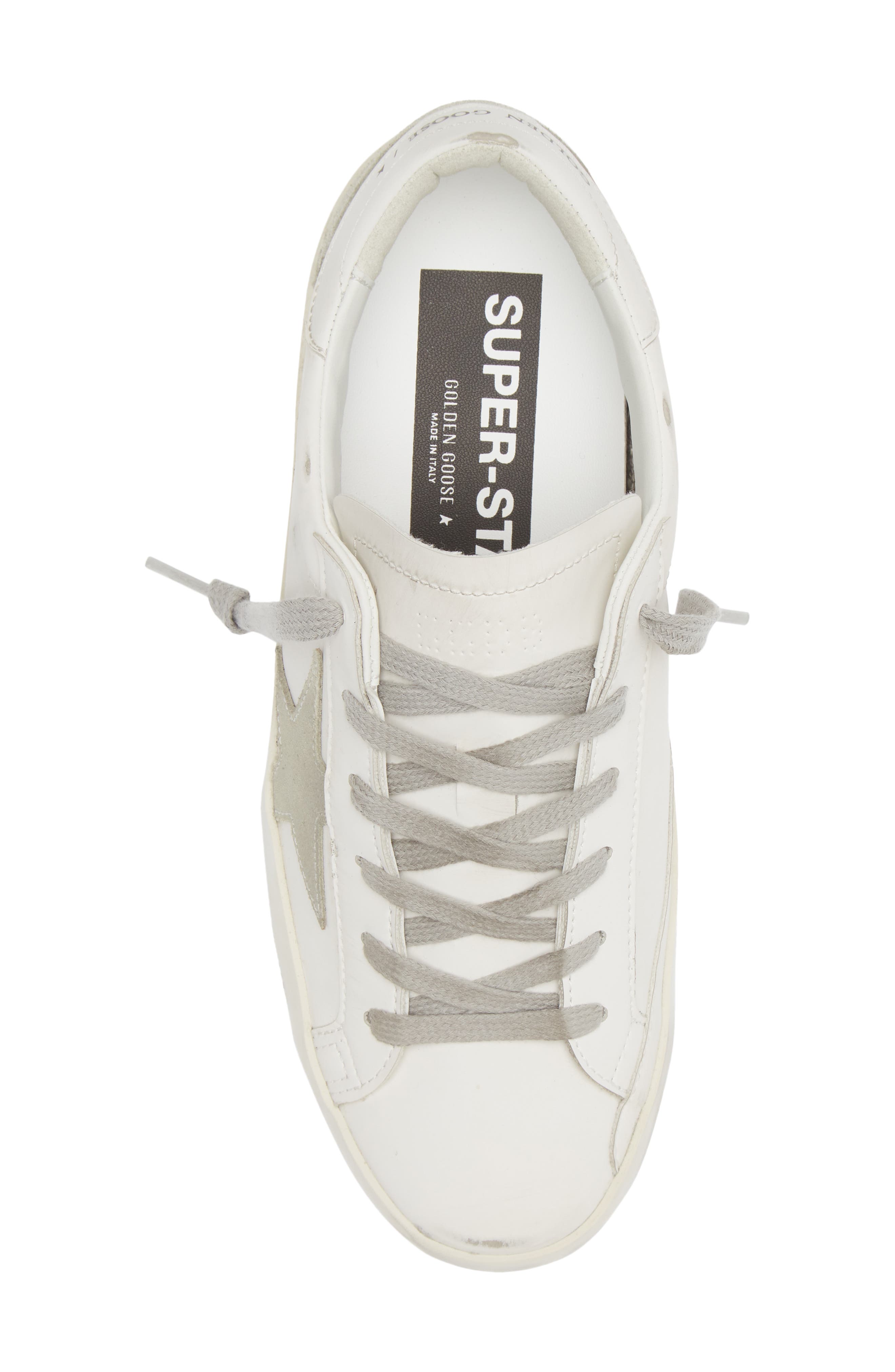Golden Goose Super-Star Bio Based Sneaker, Alternate, color, White/ Ice
