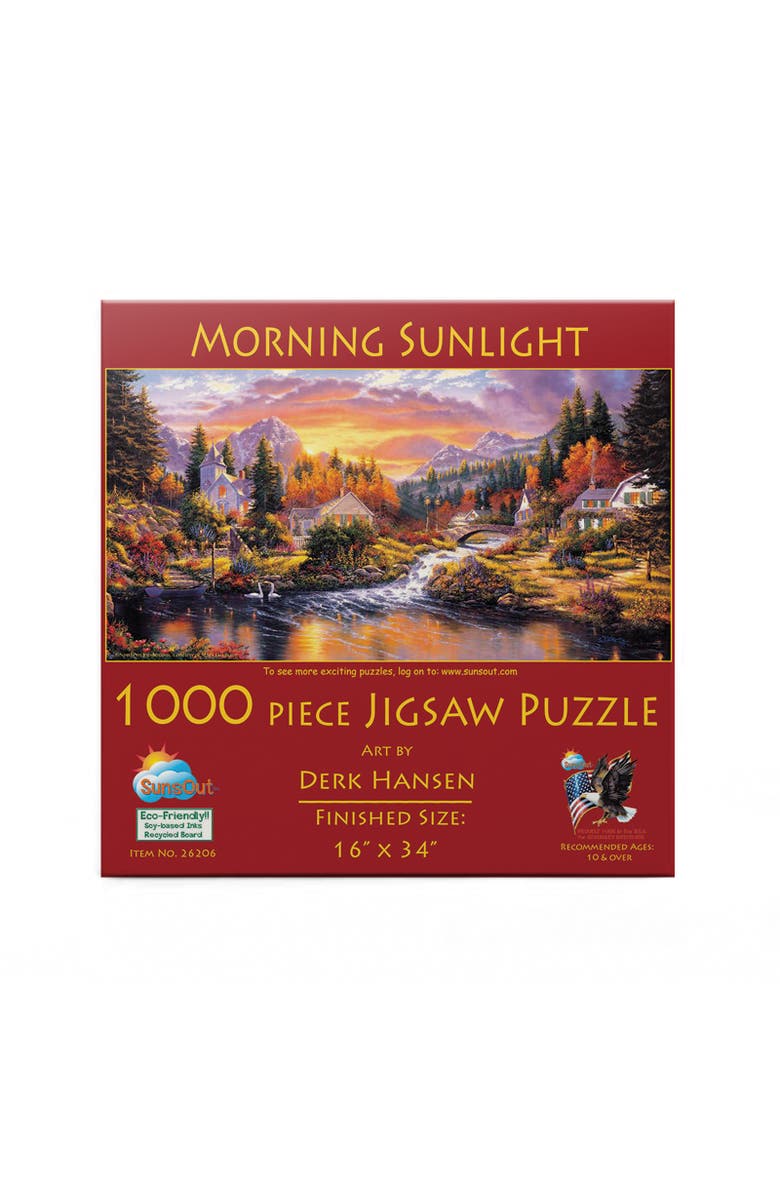 Sunsout Morning Sunlight 1000 piece Jigsaw Puzzle for Adults, Alternate, color, Multicolor