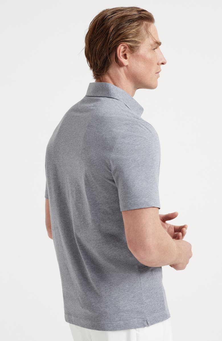 Brunello Cucinelli Polo with shirt collar, Alternate, color, 