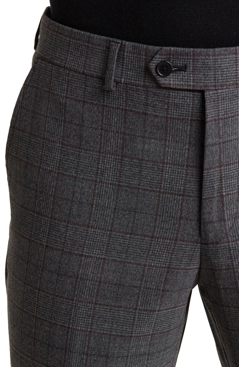 Original Penguin Plaid Wool Blend Suit, Alternate, color, 