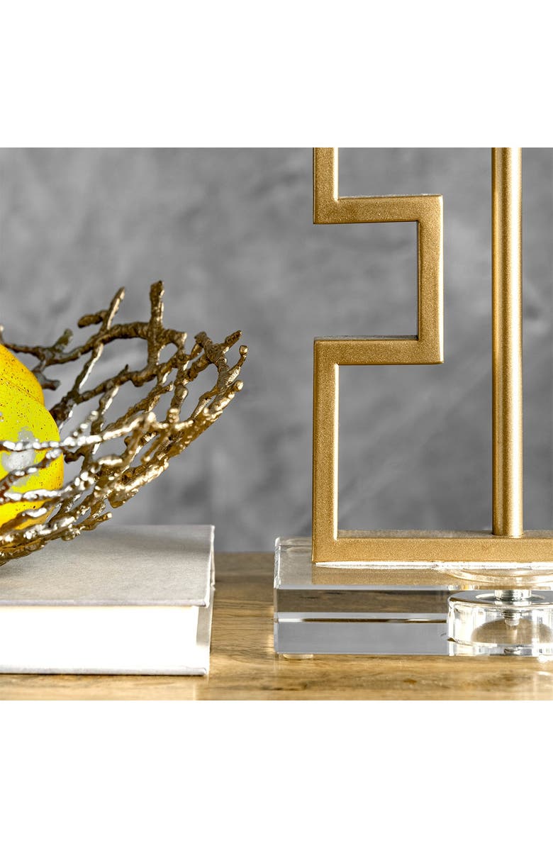 NULOOM Brass Eden 28" Iron Table Lamp, Alternate, color,