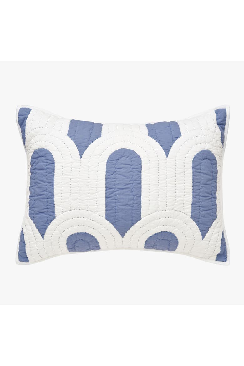 Phoebus Blue Sham Collection, Main, color, Blue