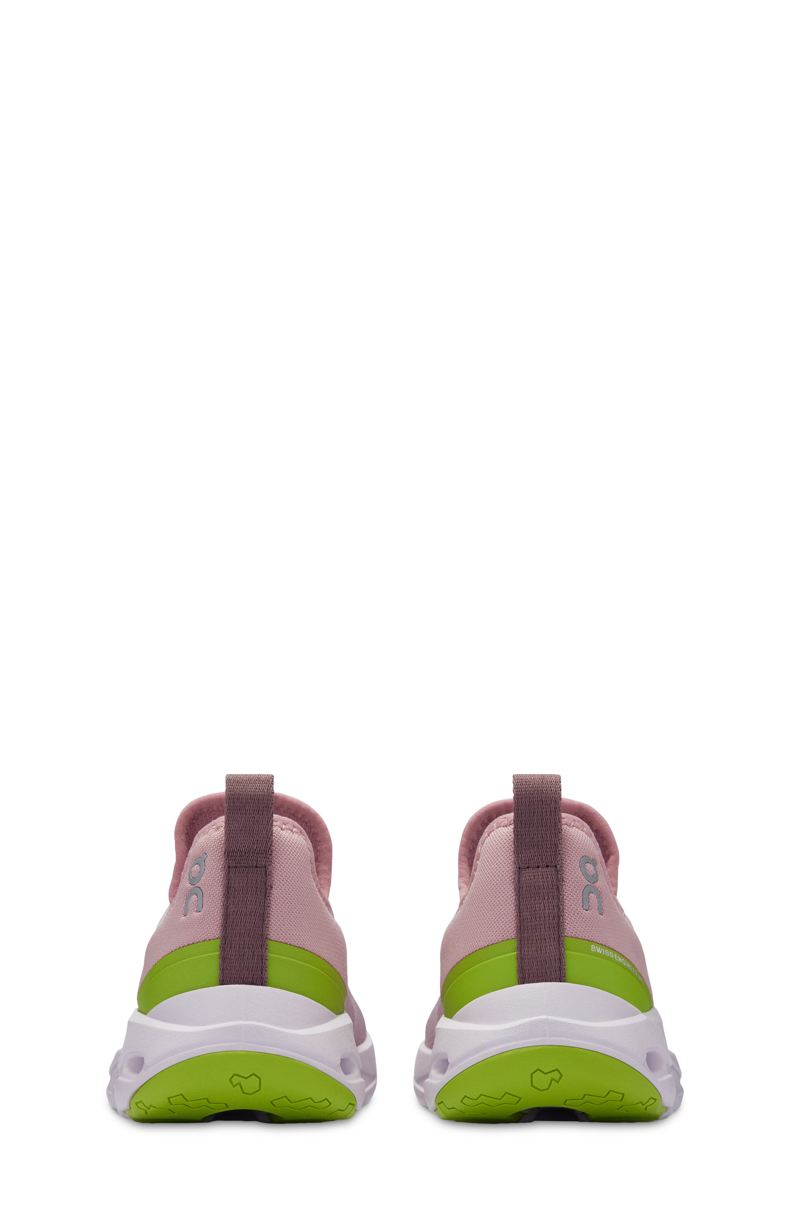 On Kids' Cloudleap Sneaker, Alternate, color, Mauve/Kiwi