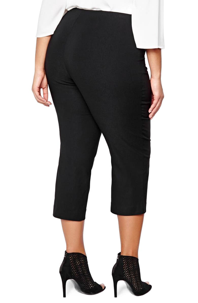 Michel Studio Alexa Crop Pants, Alternate, color, 