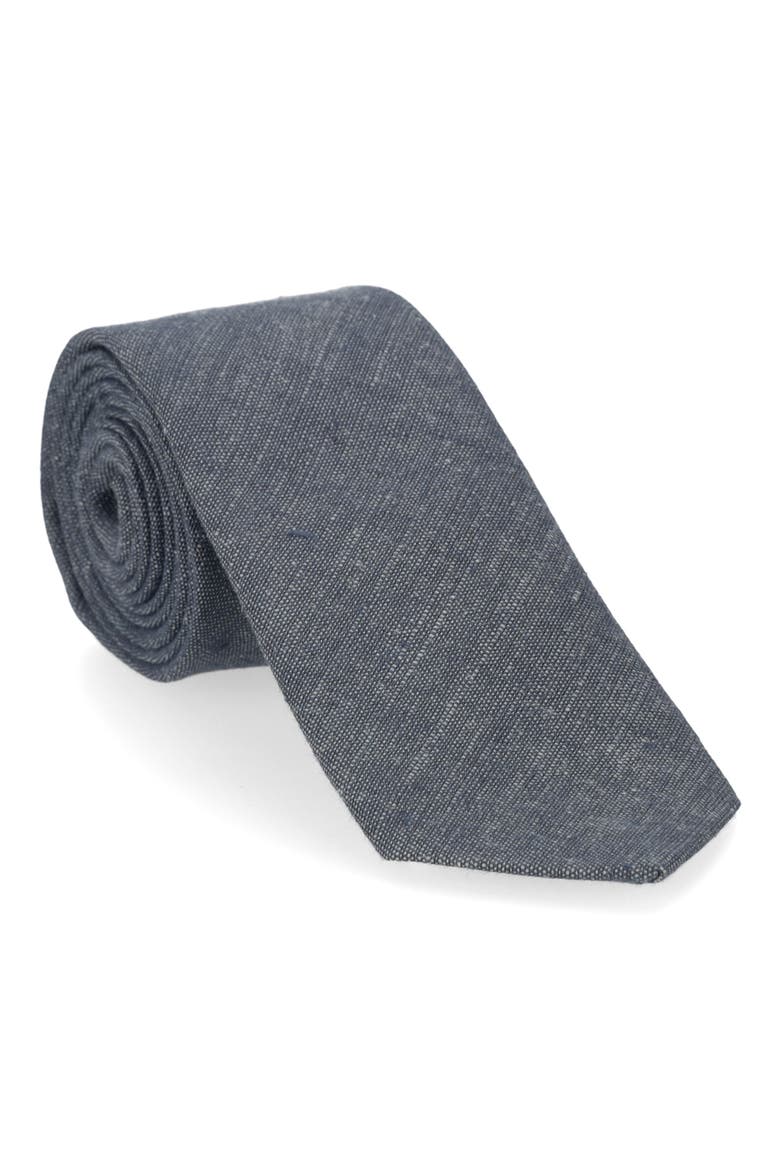 Hemp Imperial Tie, Main, color, Light Blue