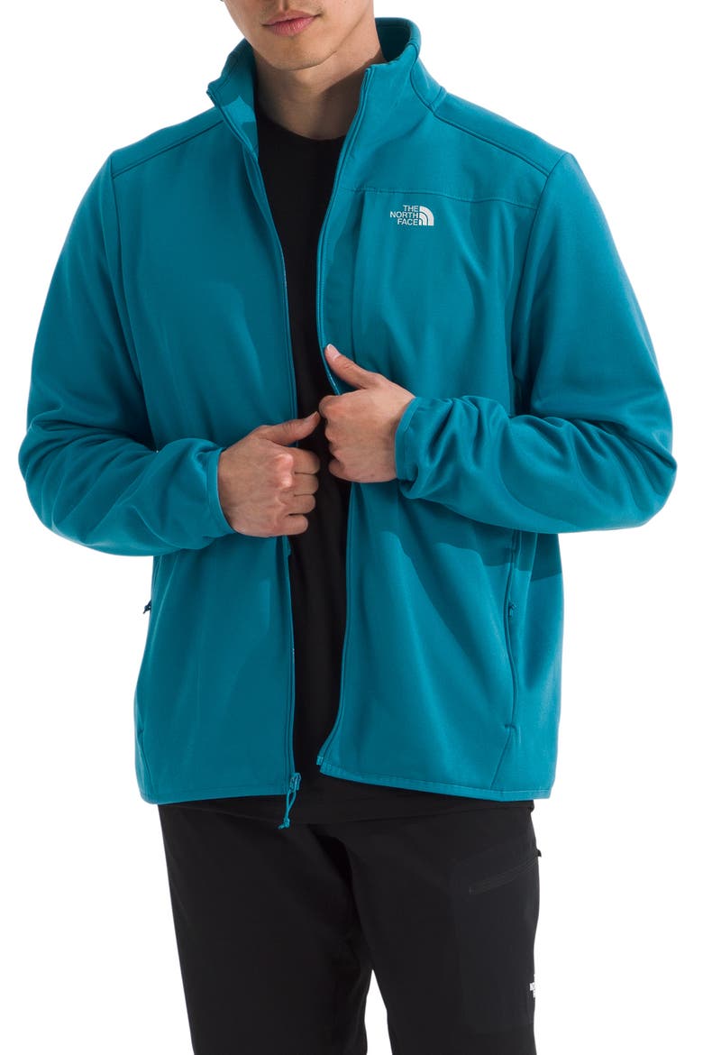 Performance Fleece Full Zip Jacket, Main, color, DUSK BLUE