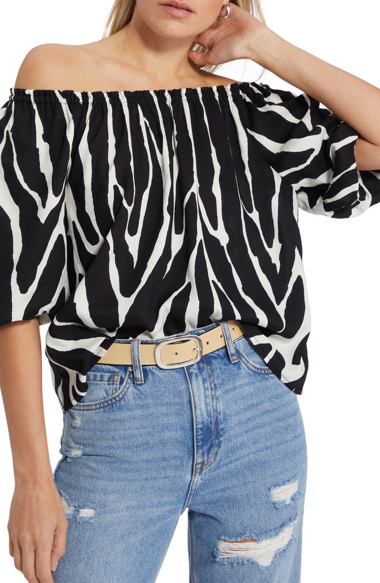 Sanctuary Sun-kissed Off the Shoulder Top, Alternate, color,