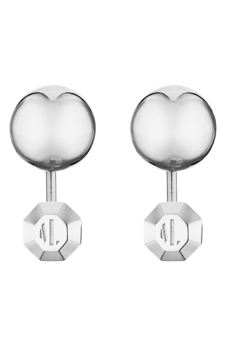 ManLuu Ear Jackets, Main, color, Sterling Silver