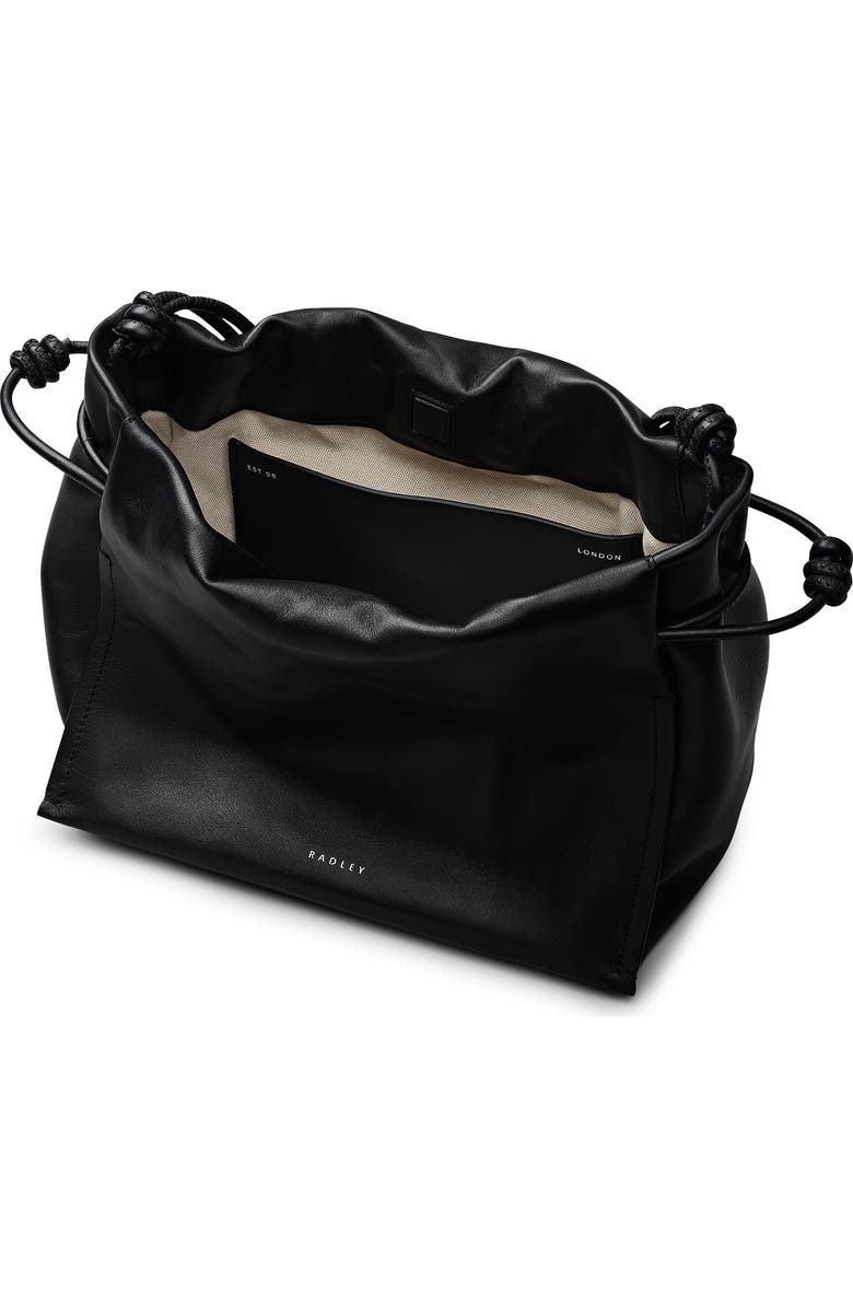 Radley The Roxburgh Medium Drawstring Crossbody Bag, Alternate, color, Black