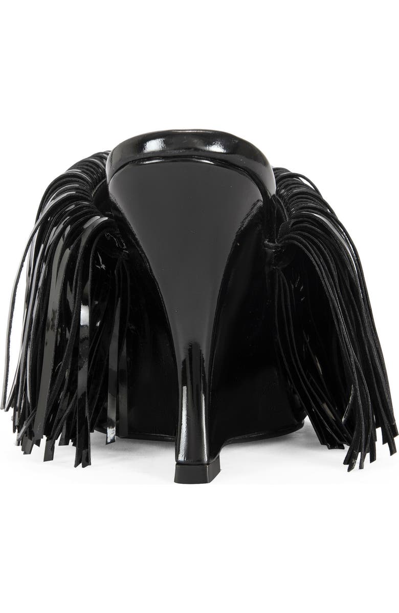 AZALEA WANG Vailyn Fringe Sandal, Alternate, color,