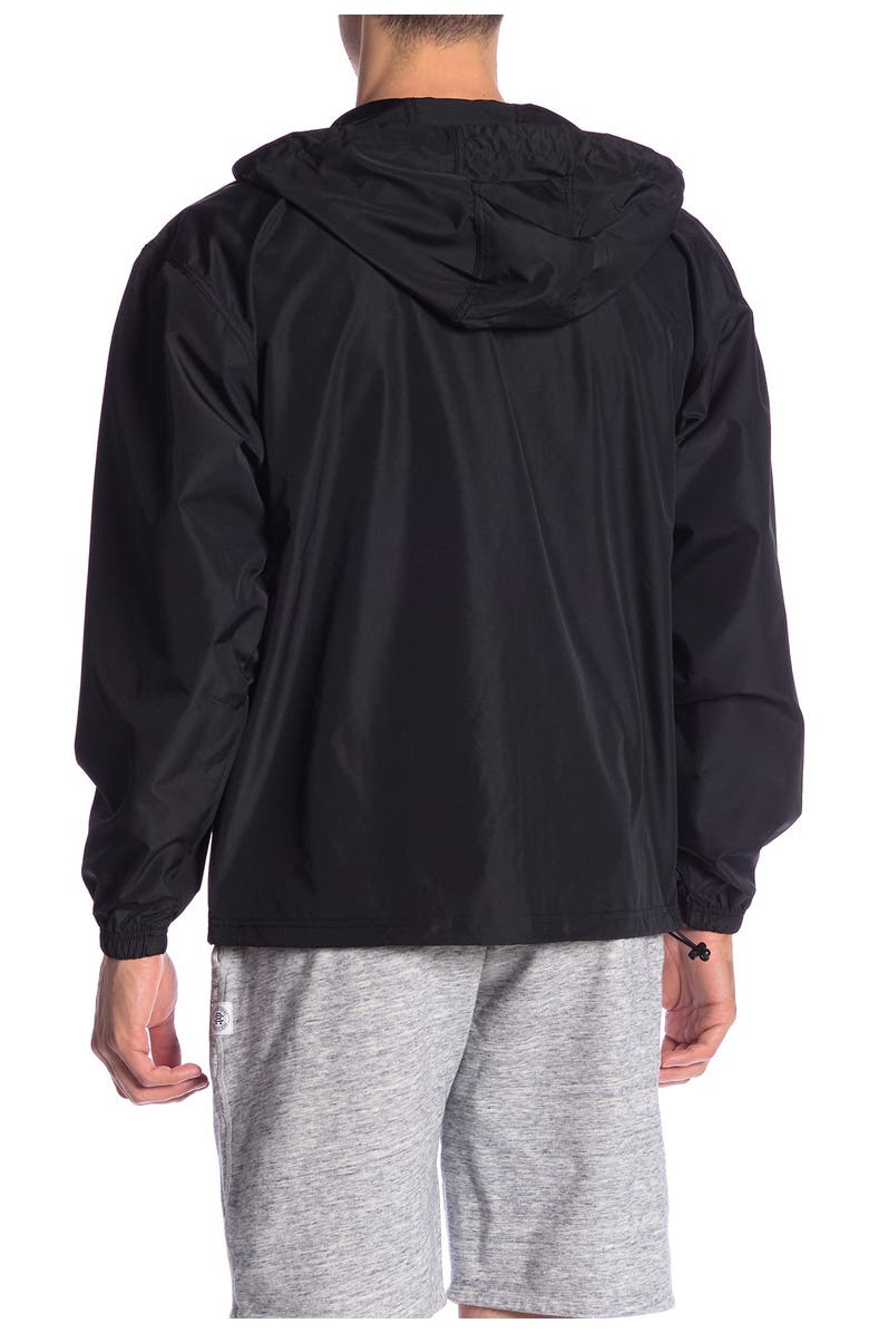 Champion Solid Packable Hooded Jacket, Alternate, color,