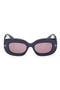  Shiny Navy Blue / Pink Lens