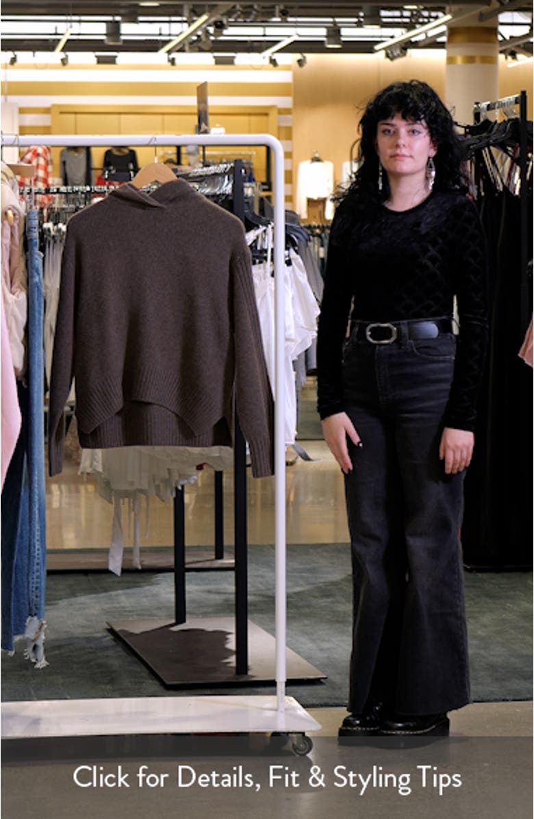 Ines Cashmere & Wool Hooded Sweater, sales video thumbnail