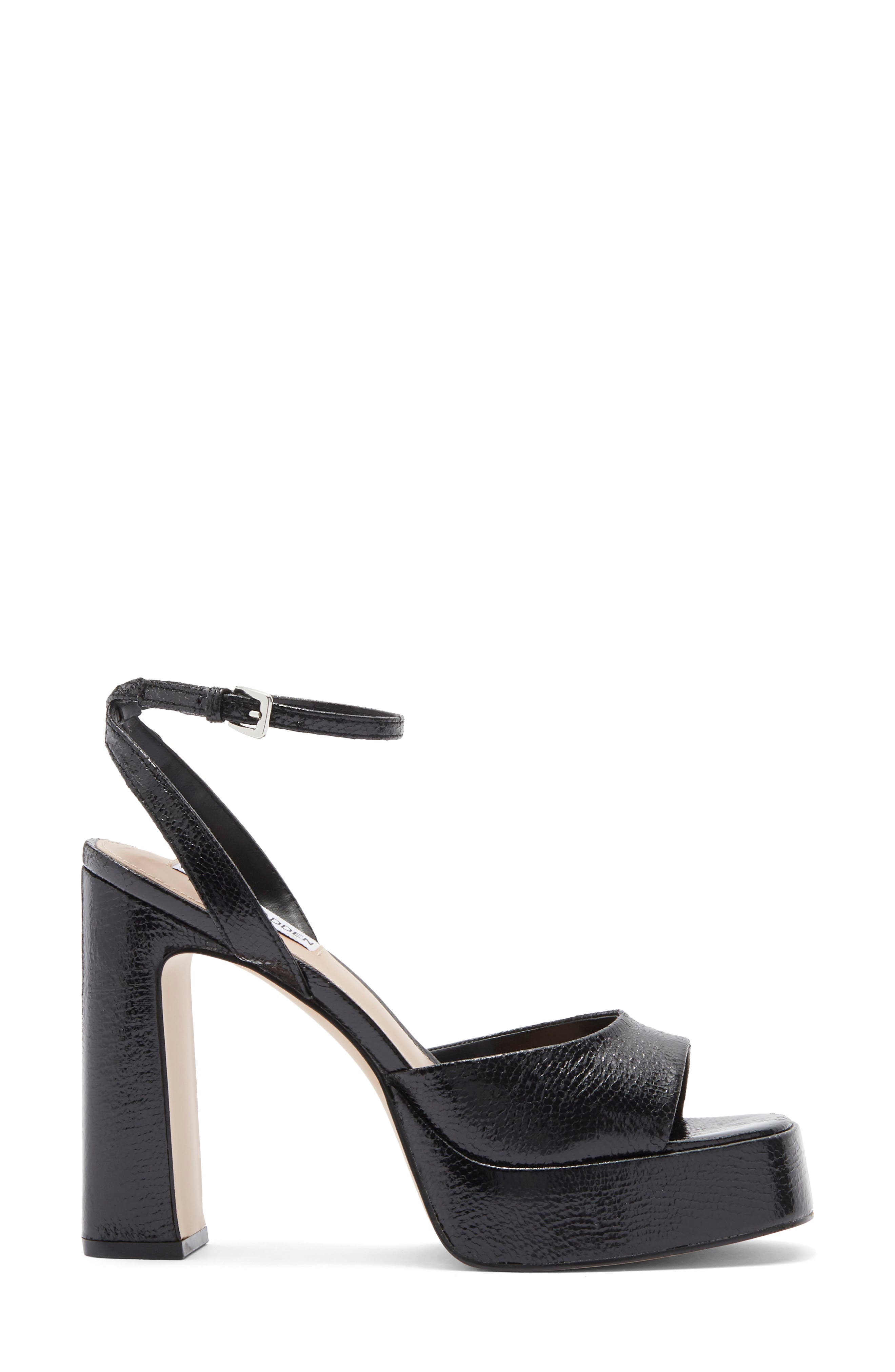 Steve Madden Kymmee Platform Pump, Alternate, color, Black