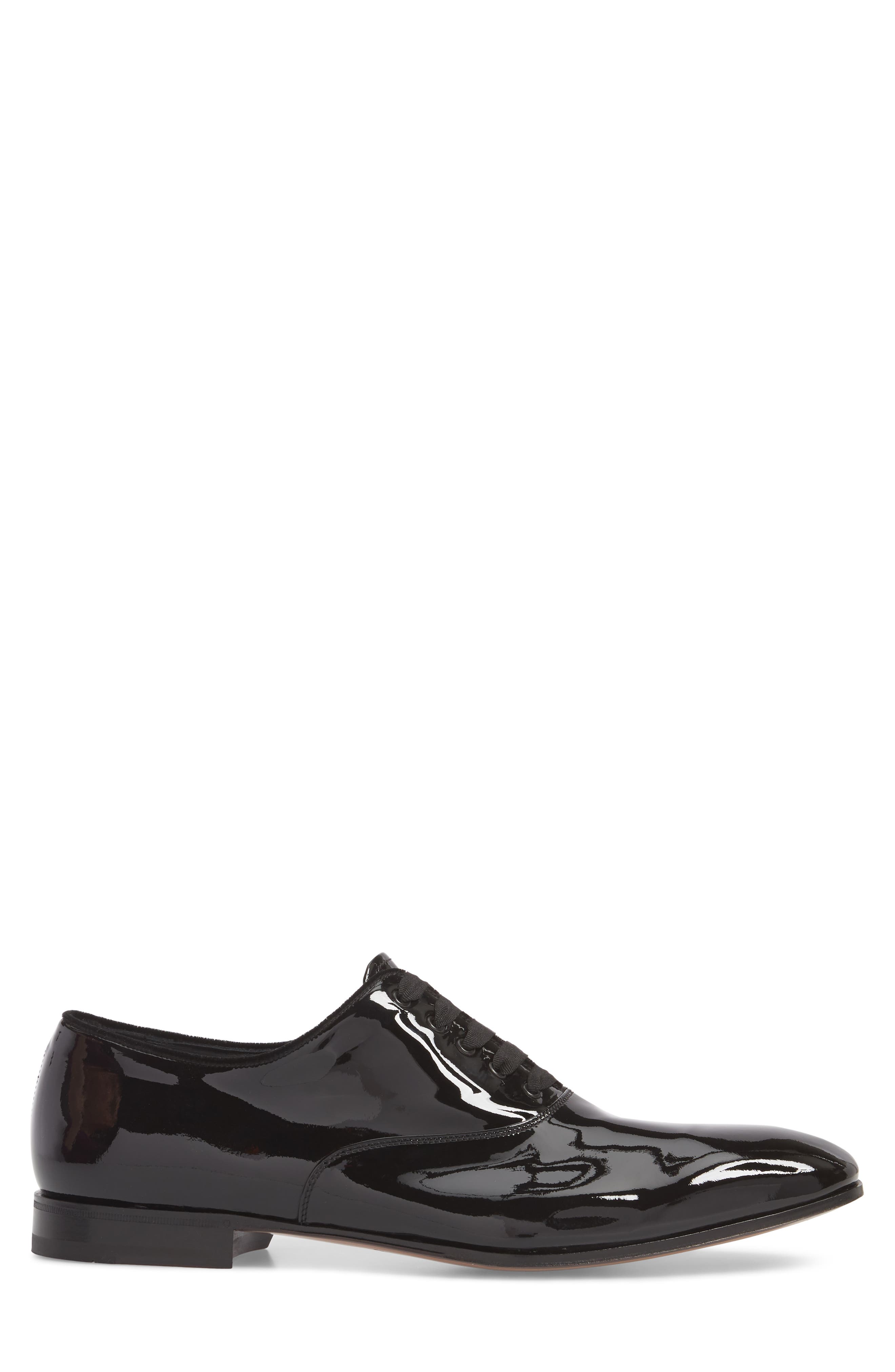 FERRAGAMO Salvatore Ferragamo Belshaw Patent Oxford, Alternate, color, 