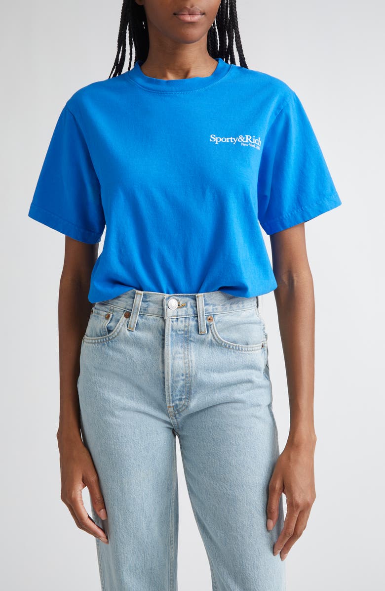 Health is Wealth Cotton Graphic T-Shirt