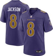 Nike Men's Nike Lamar Jackson Purple Baltimore Ravens Alternate Game Jersey