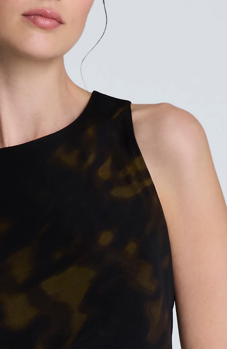 Kenneth Cole Sandra Asymmetric Sleeveless Sheath Dress, Alternate, color,