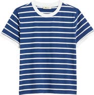 Madewell Allday Stripe Crewneck Baby Tee