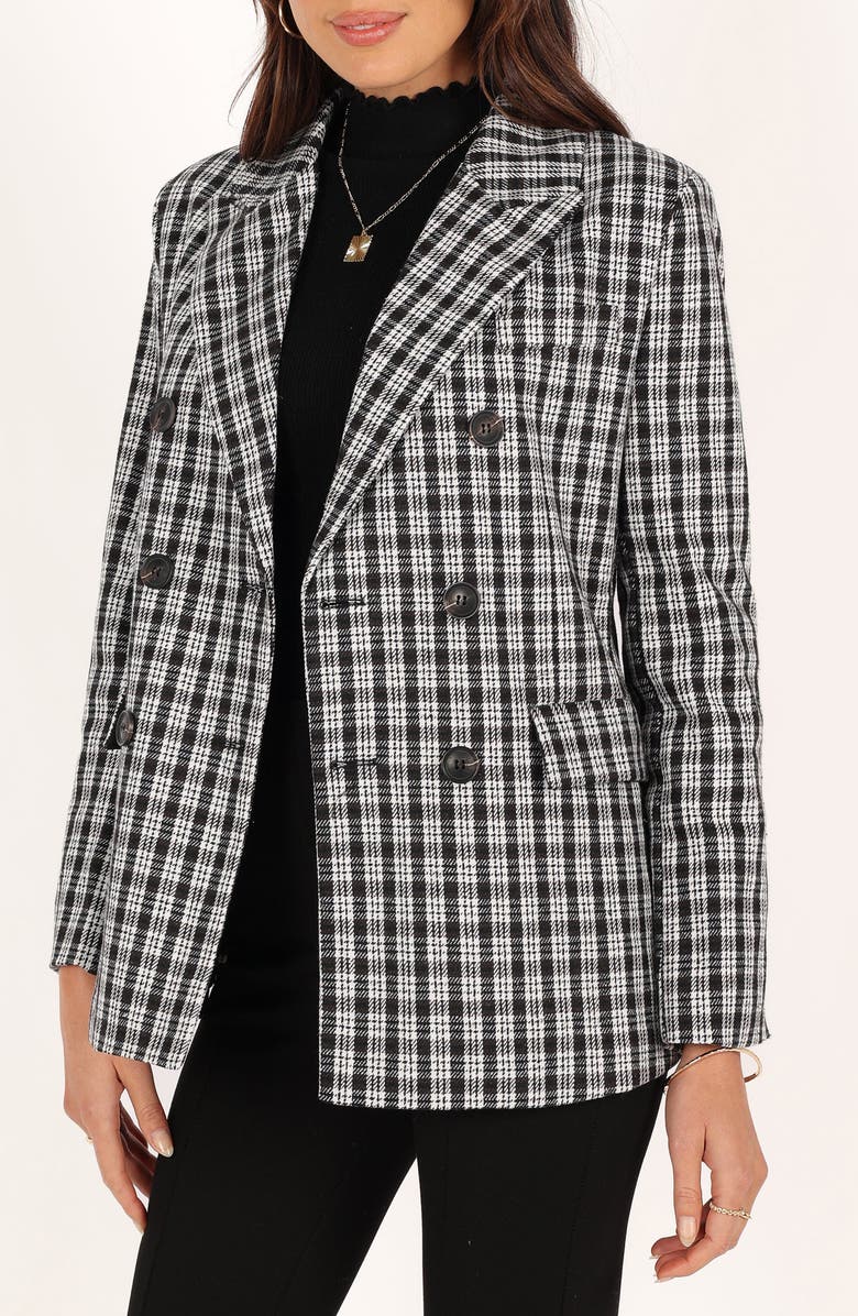 Elizabeth Plaid Blazer