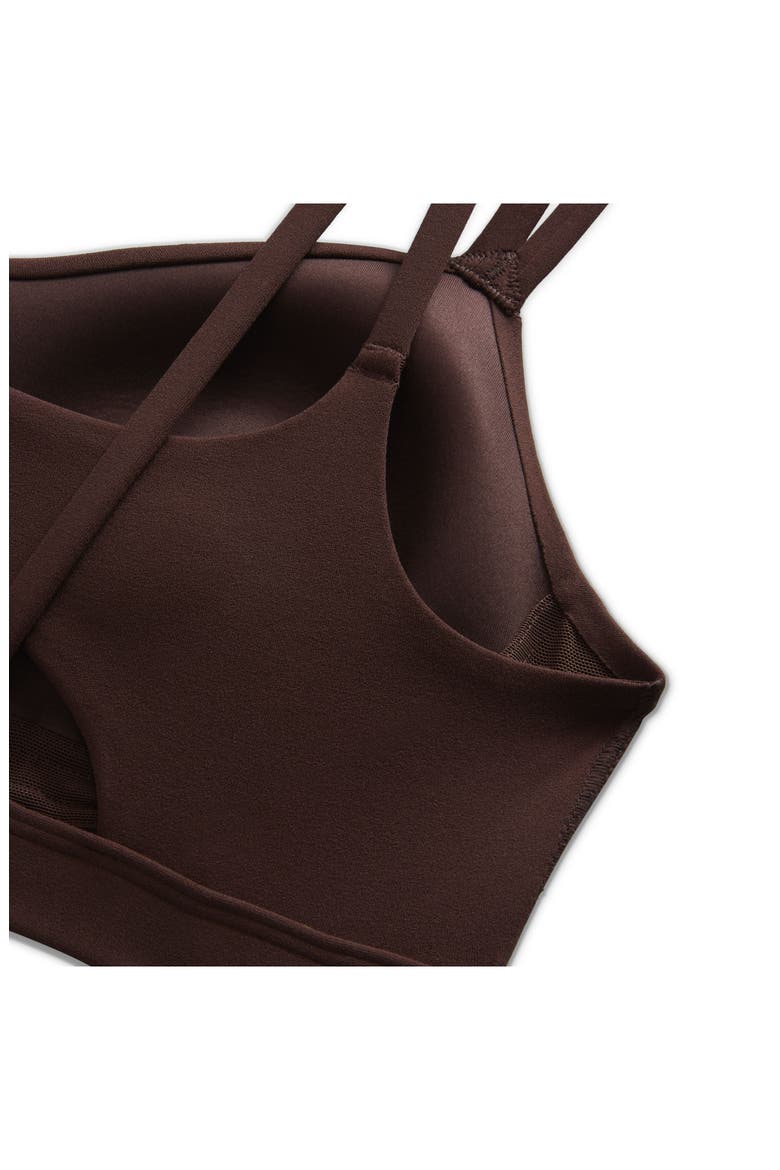Zenvy Strappy Light-Support Padded Sports Bra, Alternate, color, EARTH/ WHITE