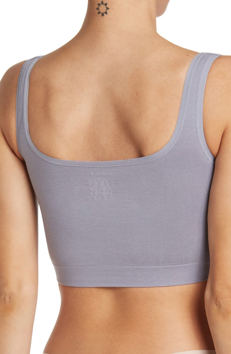 Yummie Tanya Scoop Neck Bra, Alternate, color,