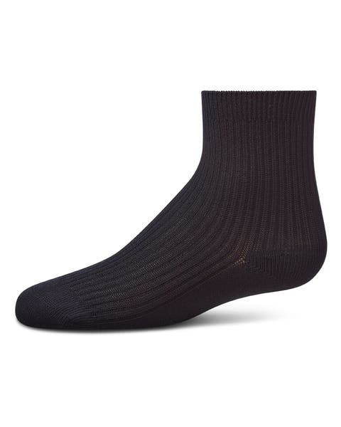 Ribbed Rich Crew Socks