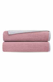 DePera Double Face 2-Piece Turkish Cotton Bath Towels
