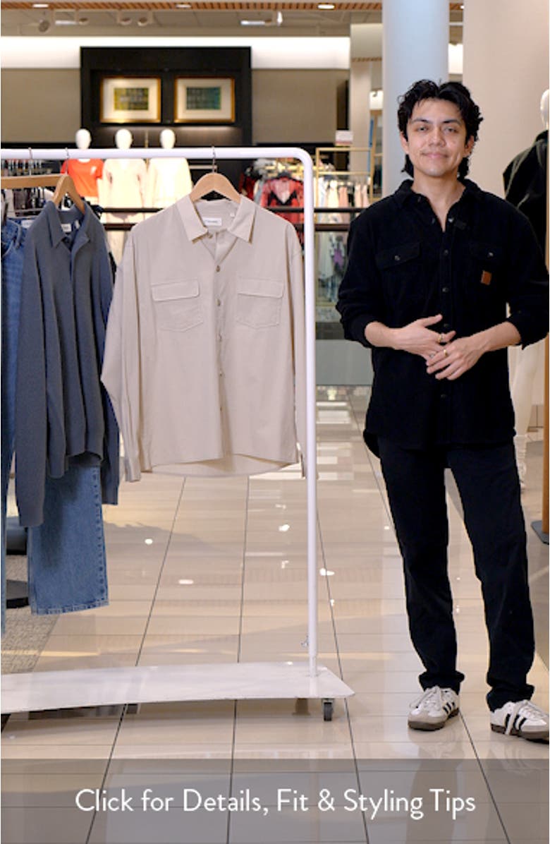 Double Pocket Overshirt, sales video thumbnail