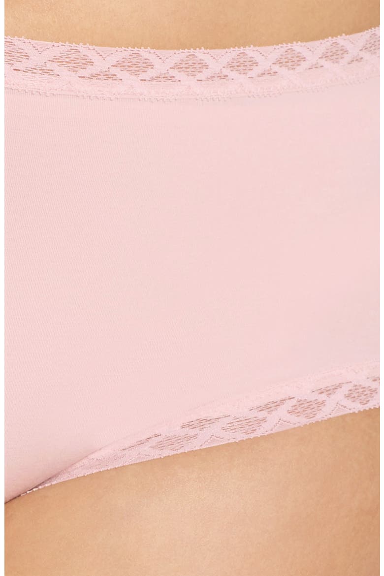 Bliss Stretch Cotton Full Briefs, Alternate, color, BLUSHING PINK