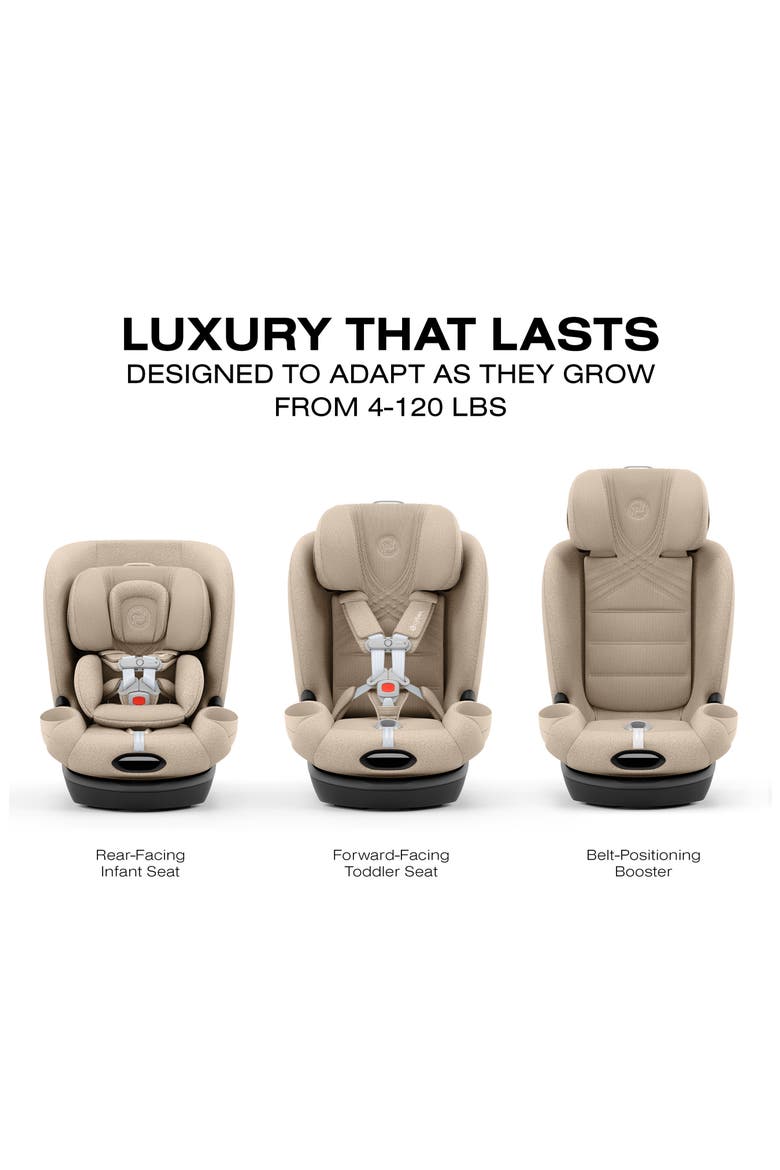 Callisto T 360 All-in-One Car Seat, Alternate, color, COZY BEIGE
