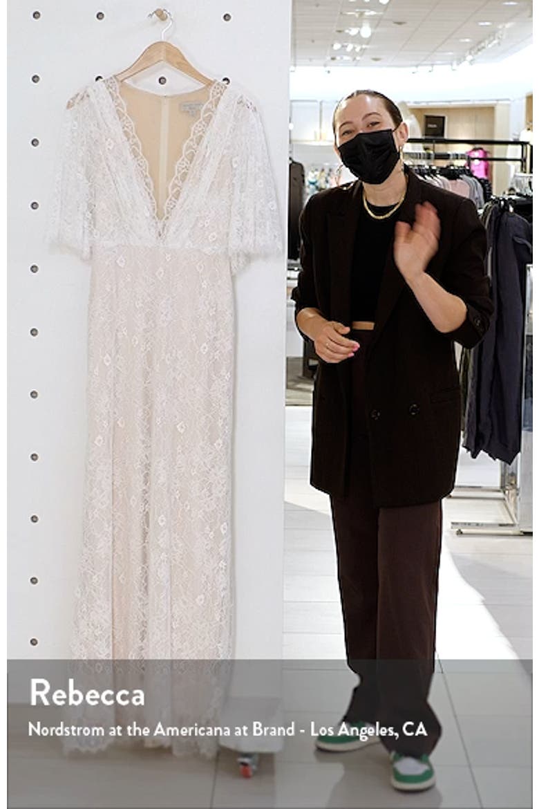 Capelet Lace Wedding Dress video