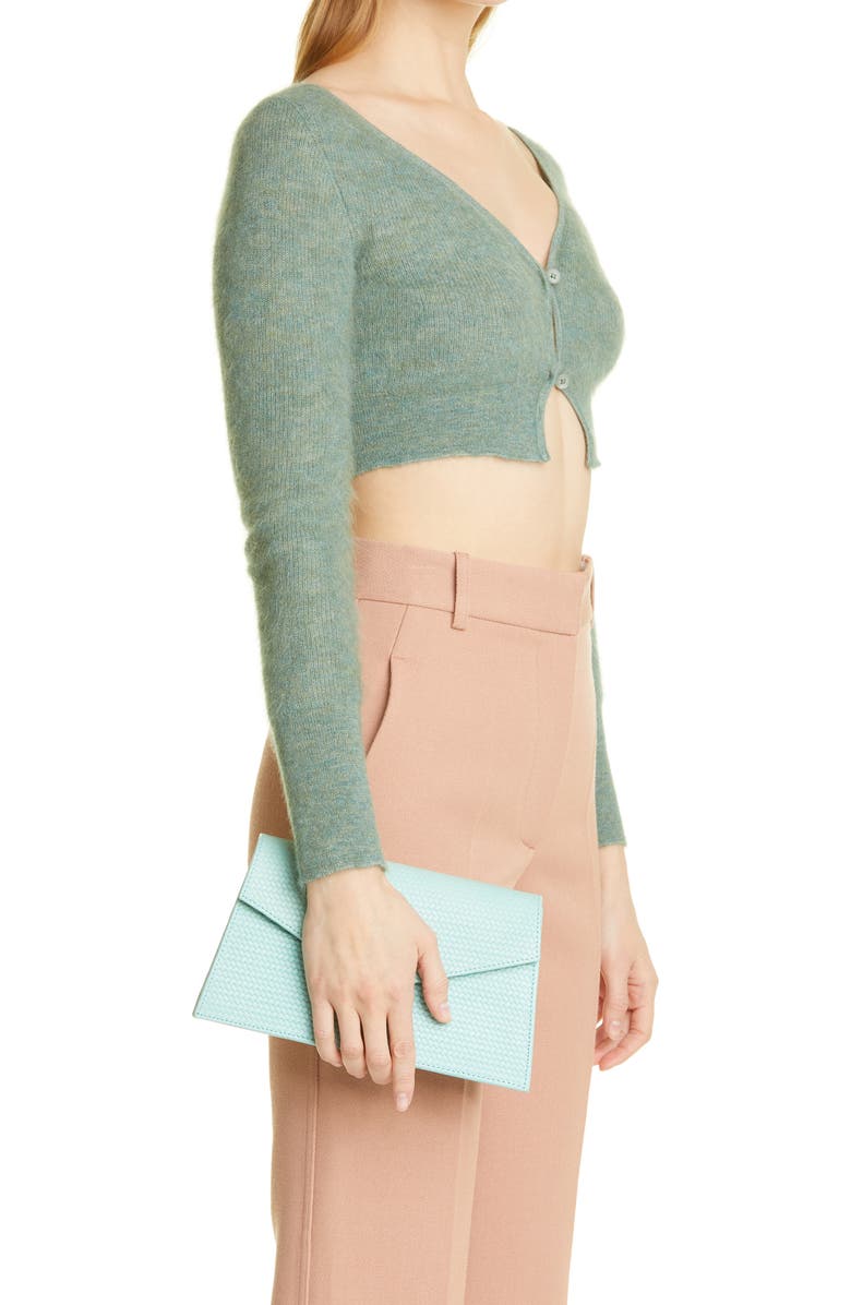 Anima Iris Zaya Woven Leather Shoulder Bag, Alternate, color,