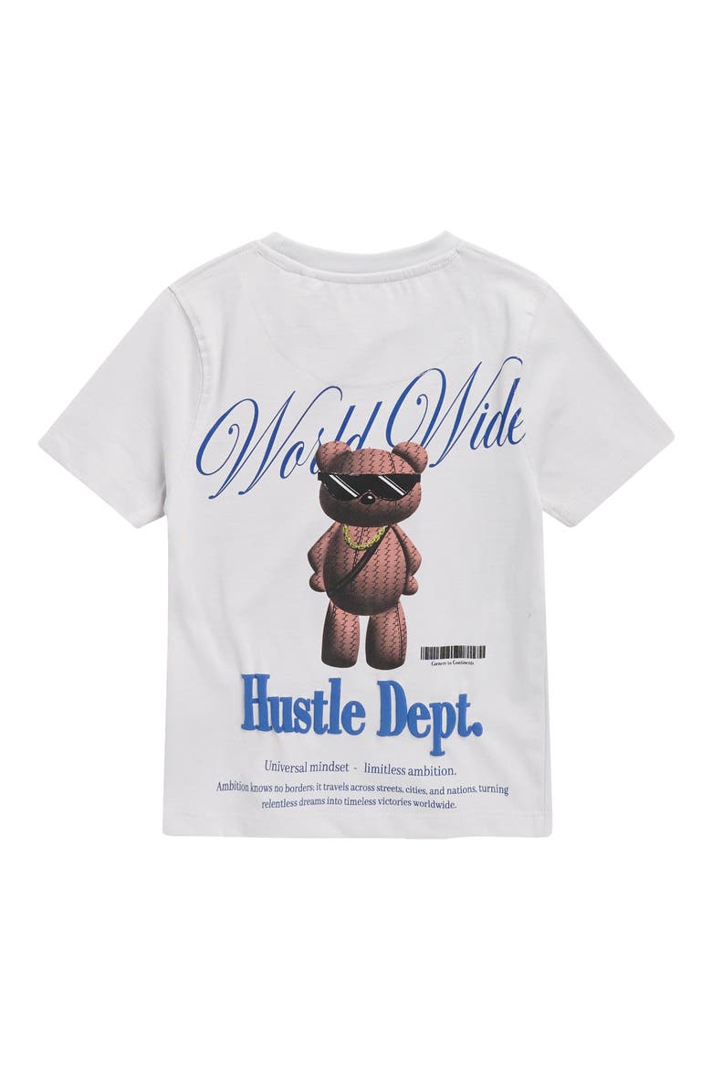Kids' Hustle T-Shirt, Alternate, color, LIGHT GRAY