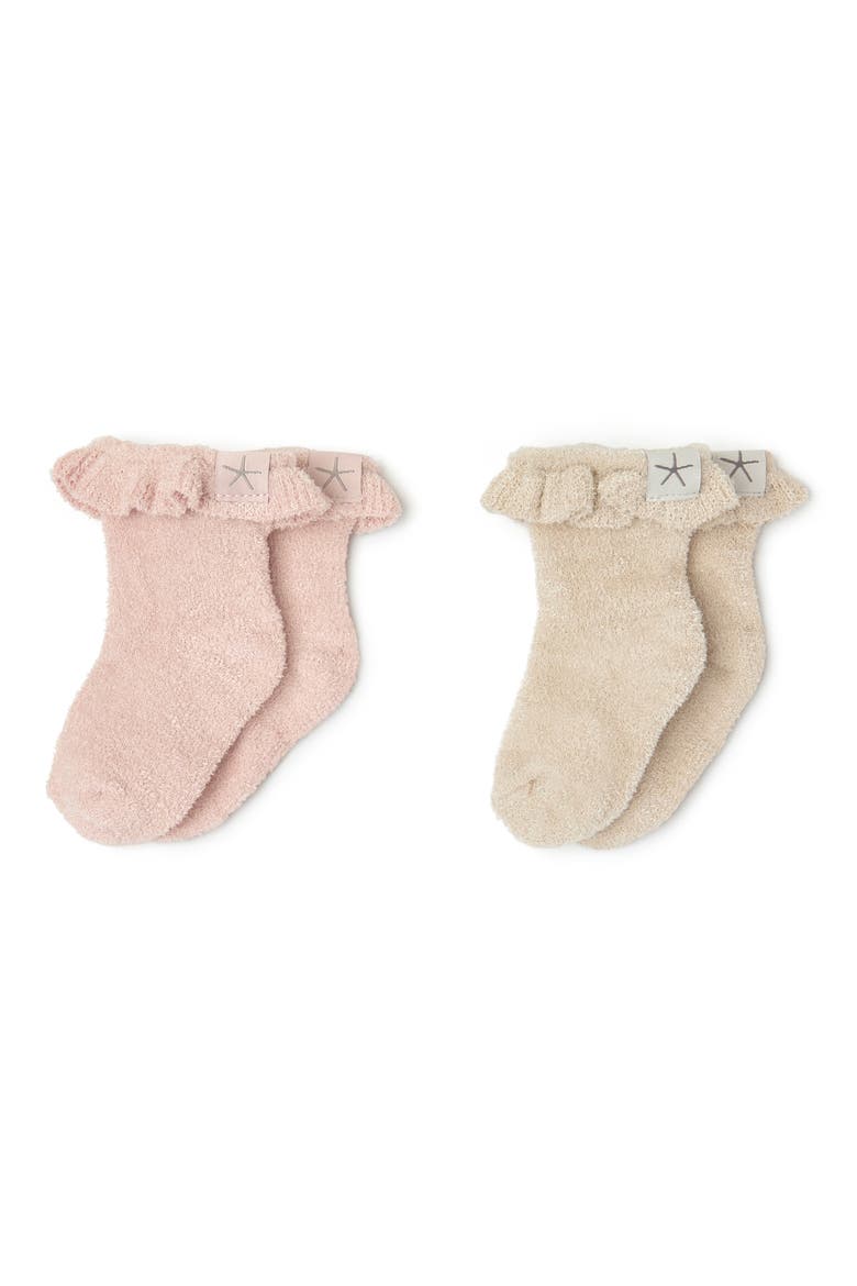 Butterfly Sock Set, Main, color, STONE-DUSTY ROSE