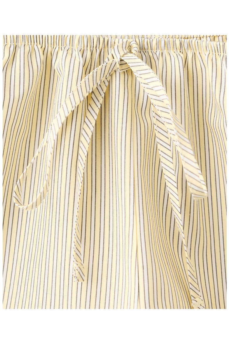 Striped Lace Shorts, Alternate, color, PASTEL YELLOW