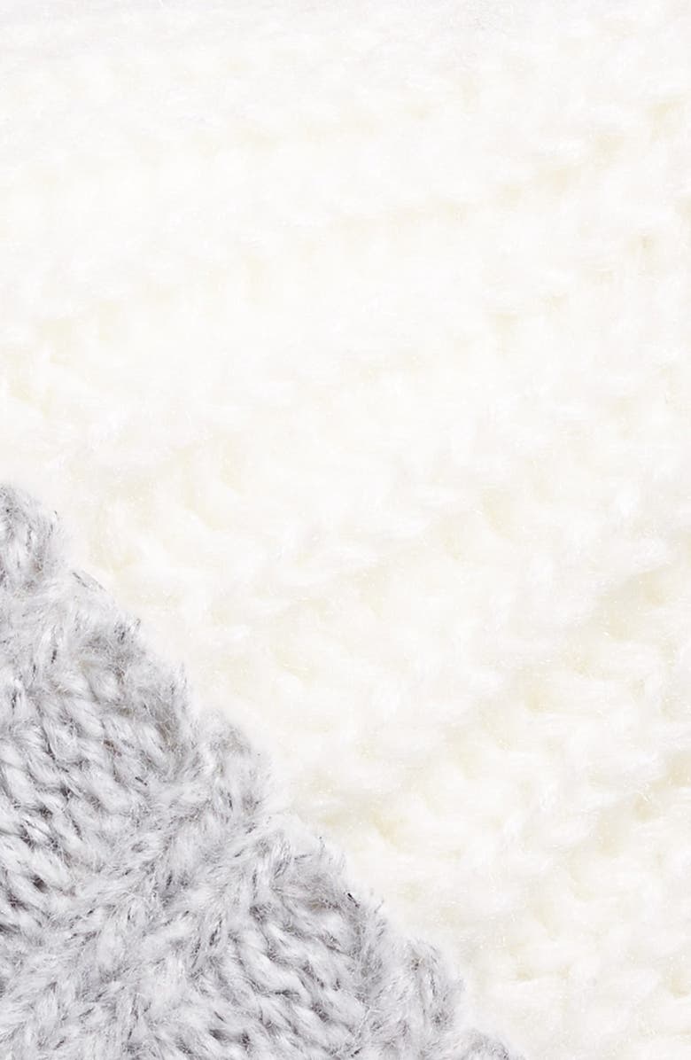 BP. Stripe Chunky Knit Beanie, Alternate, color, 