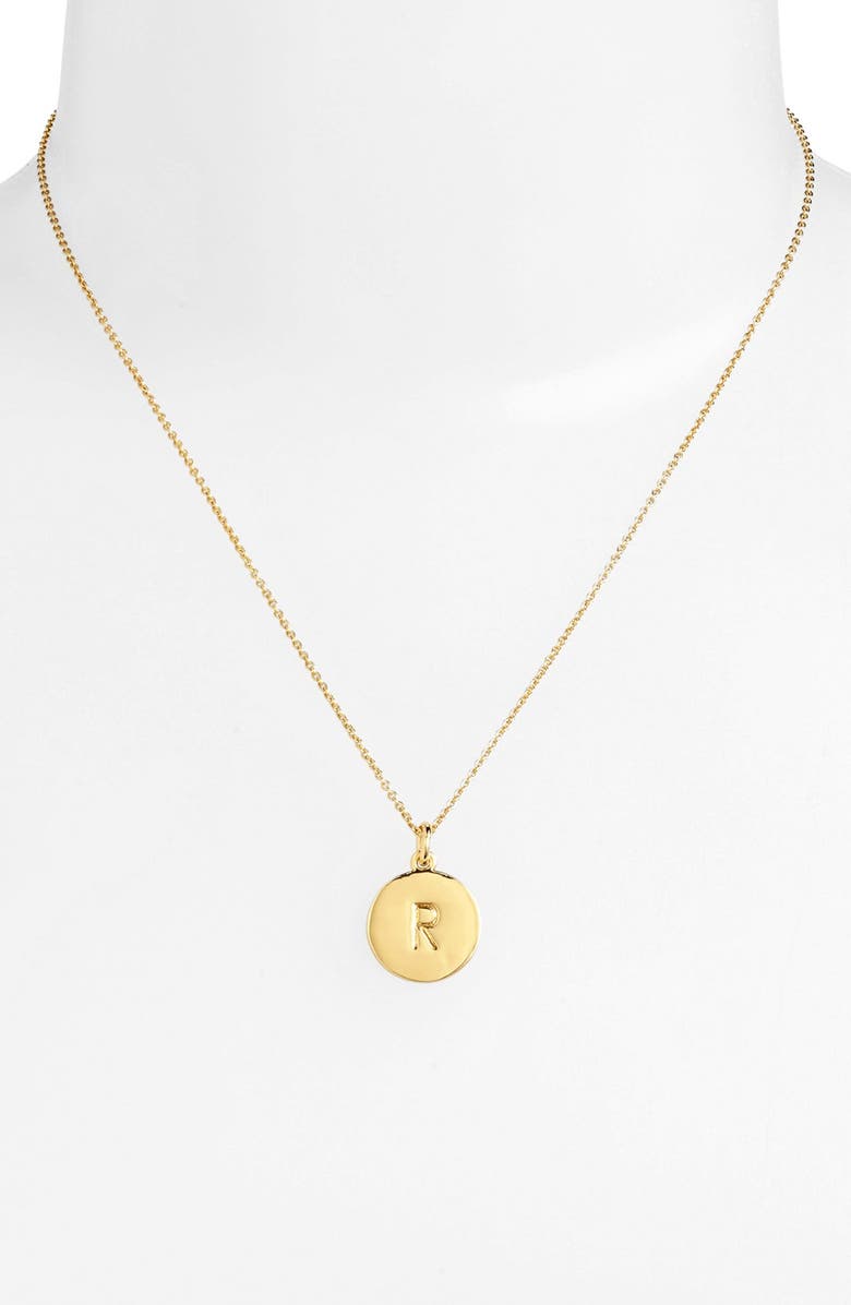 Kate Spade New York one in a million initial pendant necklace, Alternate, color, 