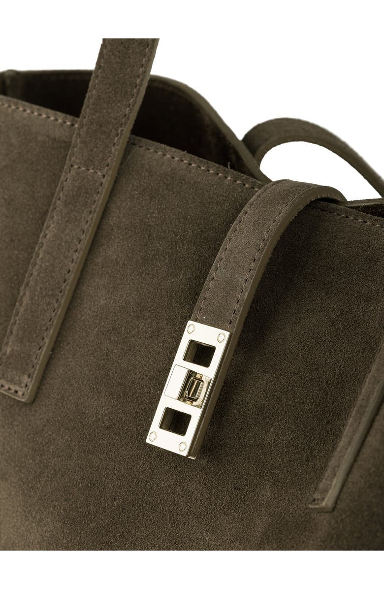 Teddy Blake Nina Suede 12" - Dark Red, Alternate, color, Dark Olive