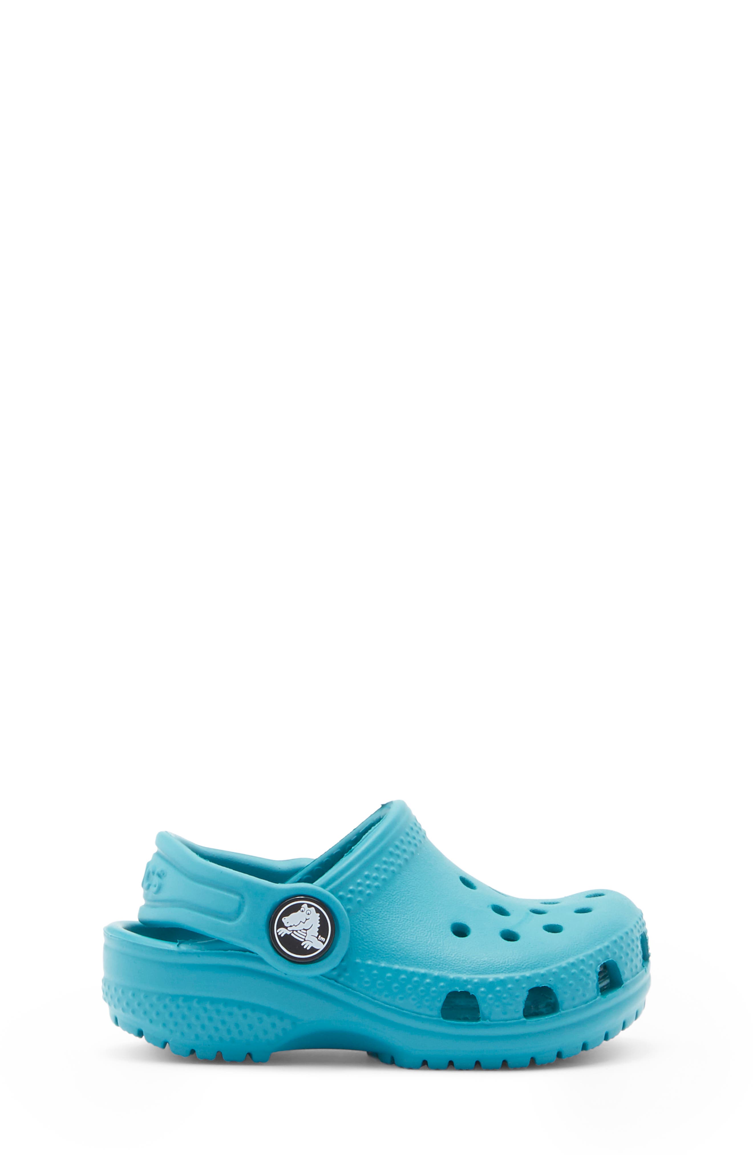 CROCS Kids' Classic Clog, Alternate, color, Turbo Teal