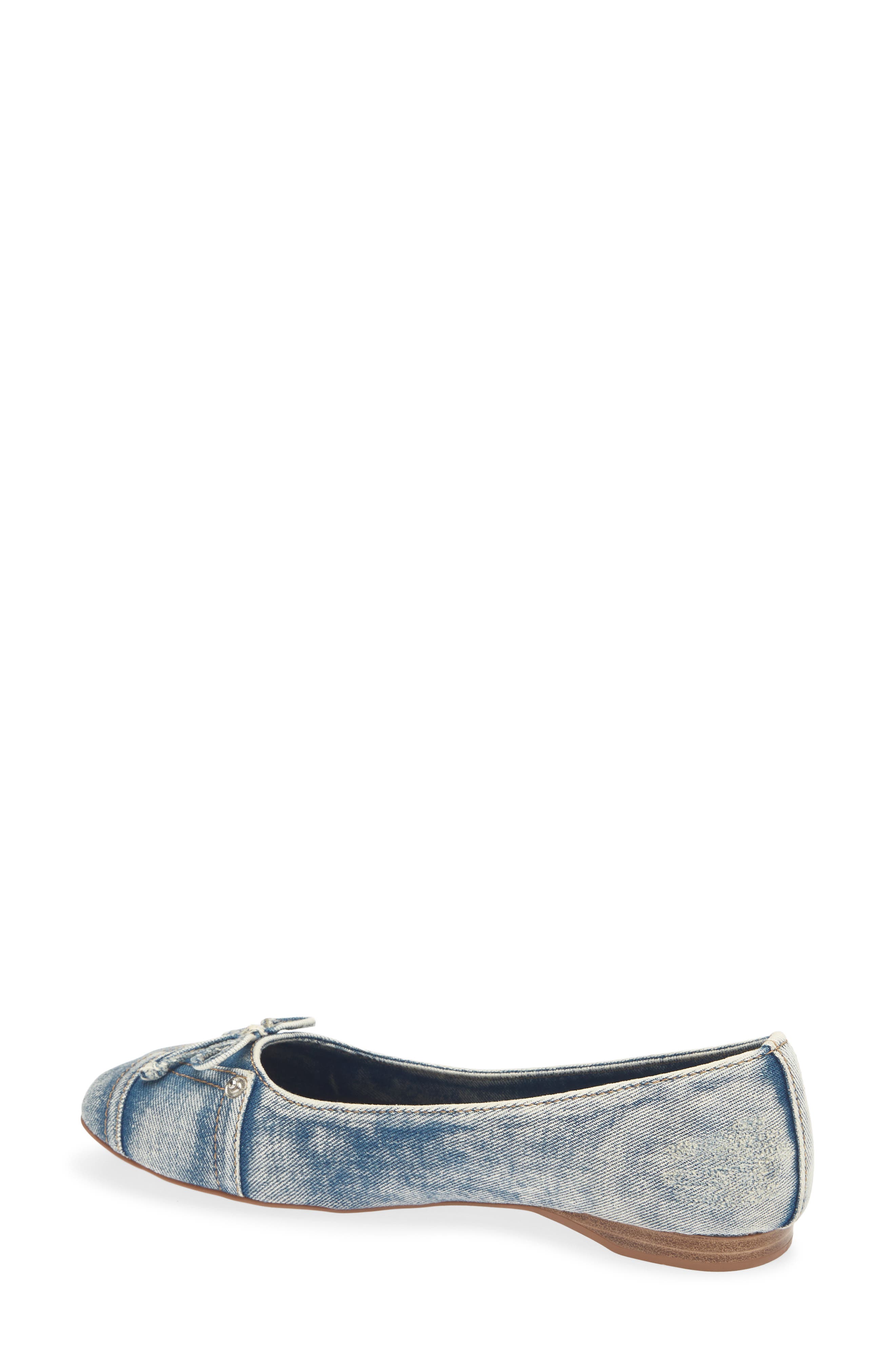 Kalli Flat, Alternate, color, BLUE DENIM